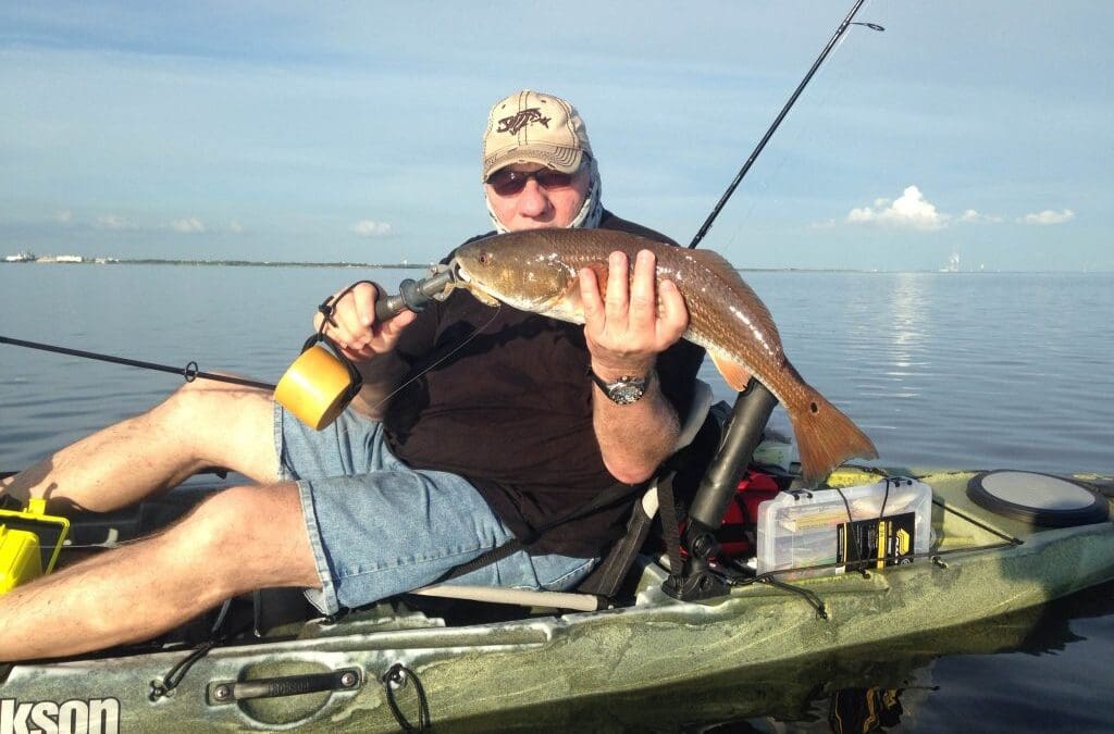 Tim got on the tailing redfish, dock light snook and got an inshore slam! July 7