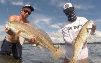 Oct 13 redfish action with Josh