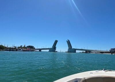 treasure island and john's pass bridge