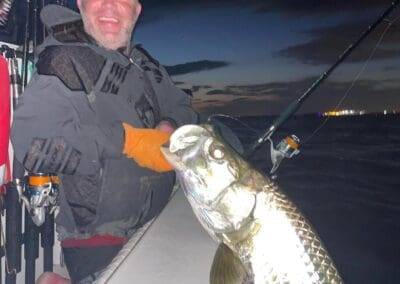 tarpon fishing at night